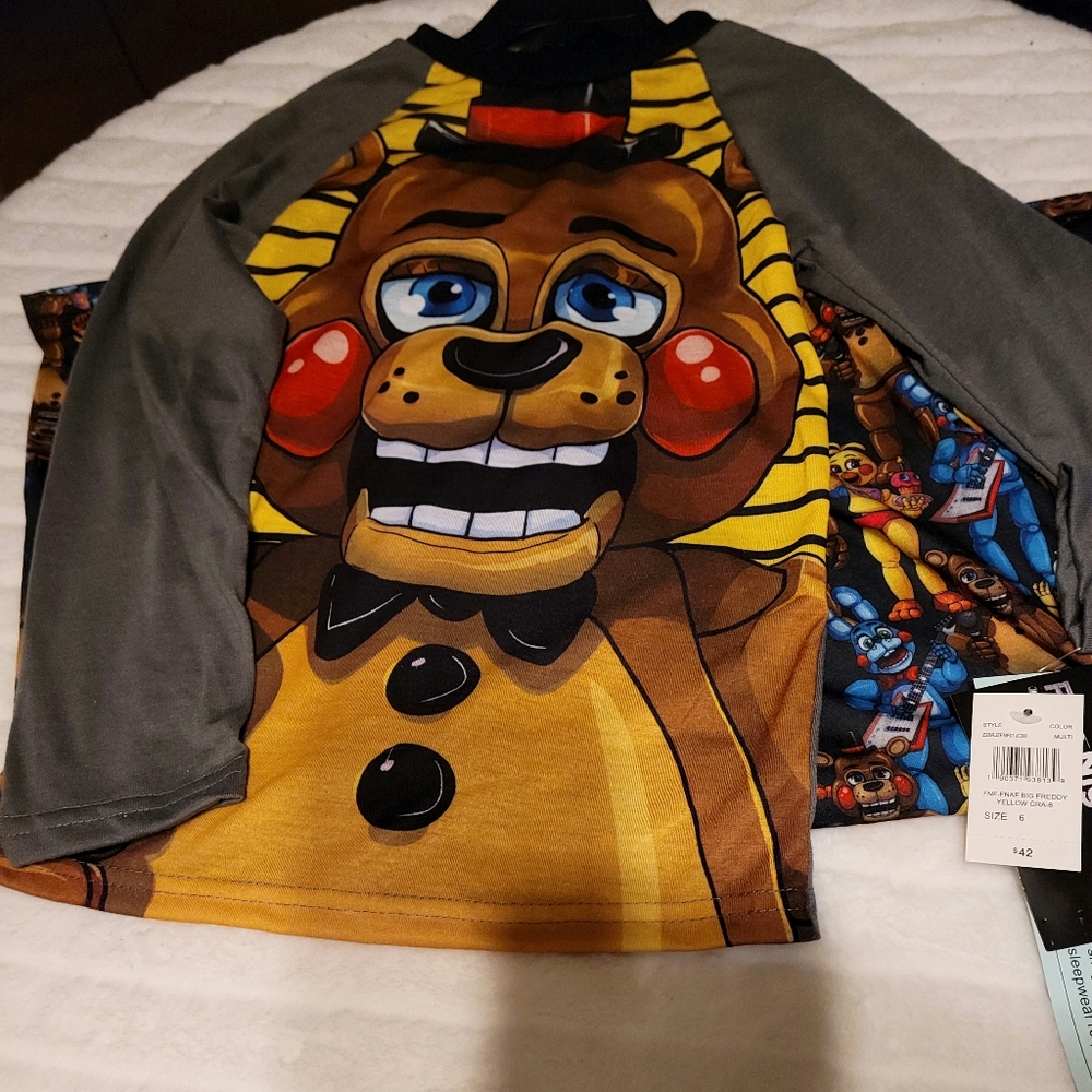 Five Nights at freddy s pajama set